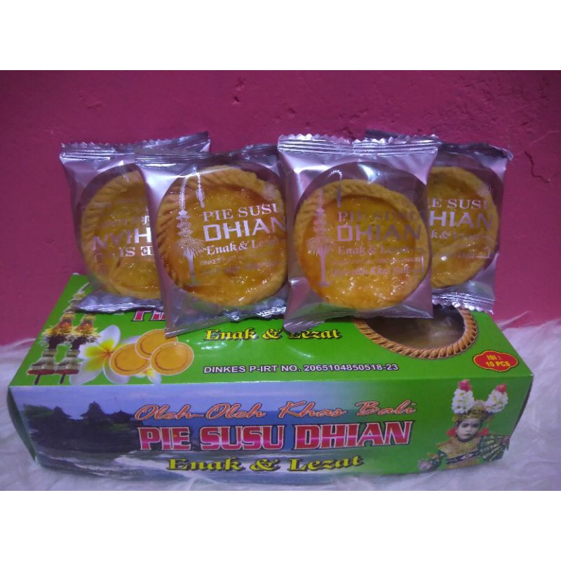 

PIE SUSU DHIAN ORIGINAL [10 PCS] OLEH -OLEH KHAS BALI