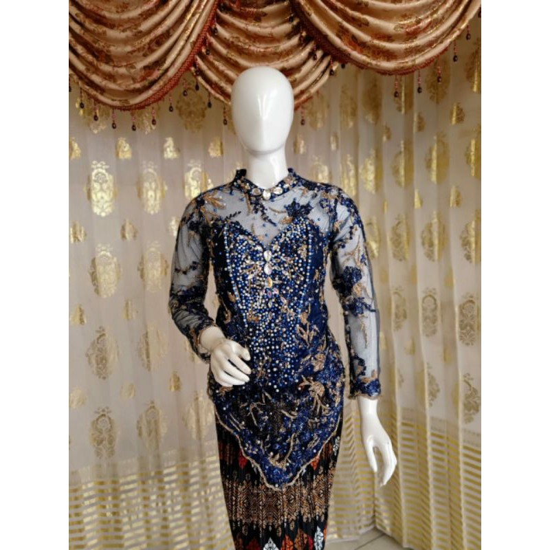 KEBAYA FULL PAYET TRIDI //KEBAYA PESTA//ATASAN