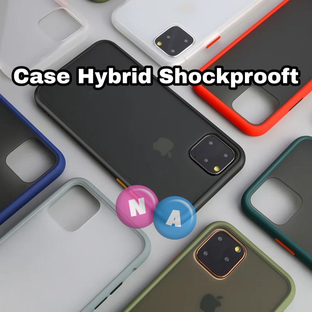 Case Iphone 11 - Iphone 11 Pro - Iphone 11 Pro Max Hybrid Shockprooft Full Protective Slim