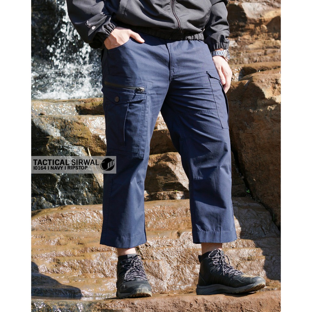 CELANA SAMASE SIRWAL TACTICAL NAVY -I0164