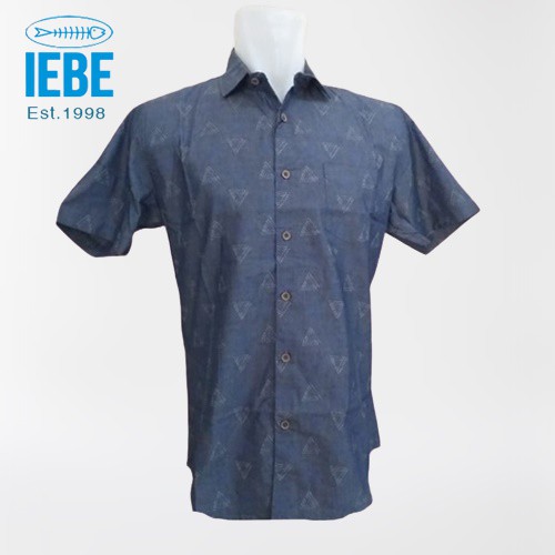 

IEBE Kemeja Pria Lengan Panjang Kasual C3AH8013
