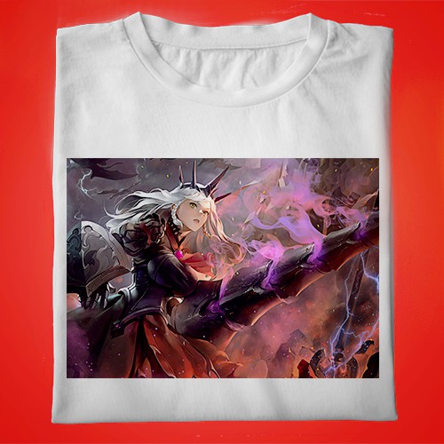 14 KAOS ANAK & DEWASA Anime Girl Warrior Fantasy Epic Seven Cecilia