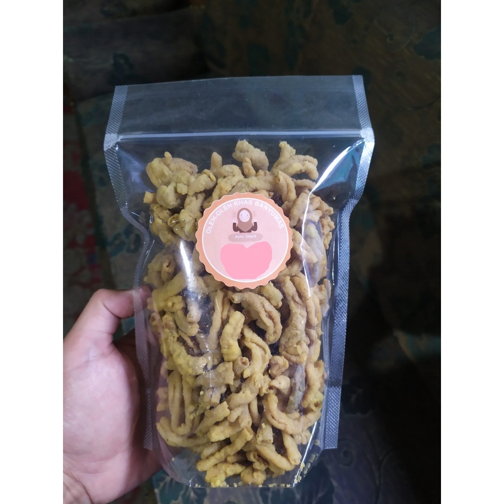 

Keripik Usus Crispy Snack Tradisional Jajanan Jadul Makanan Ringan Oleh Oleh Khas Banyumas Gombong Kebumen