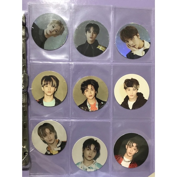 NCT 127 MARK HAECHAN CIRCLE CARD CC NEOZONE N C T VER PUNCH SUPERHUMAN