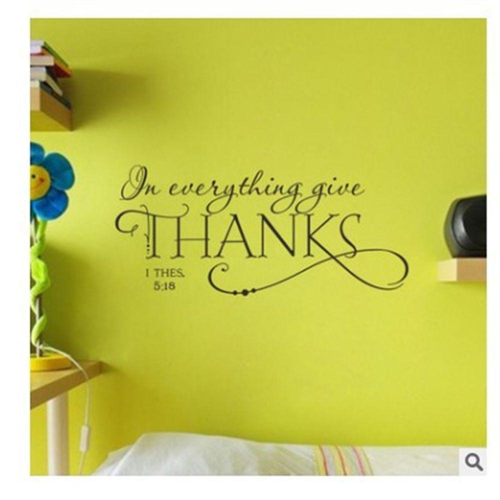 Populer Stiker Dinding Home Art Wall Stickers Removable Self-Adhesive Dekorasi Pintu Home Art