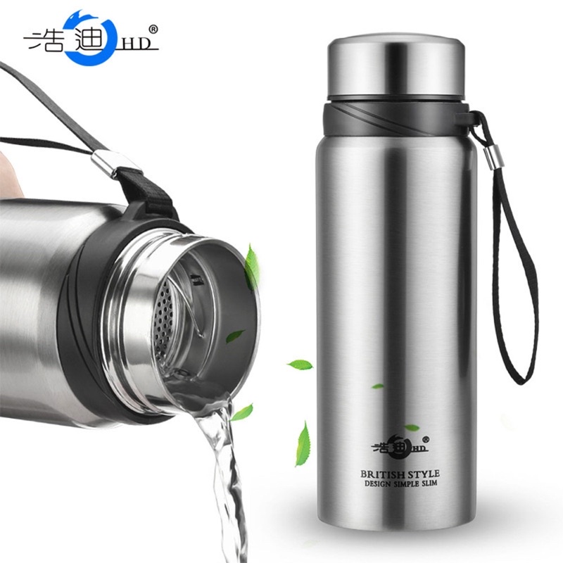 Haodi Botol Minum Thermos Stainless Steel 800ml - HD-688 - Black