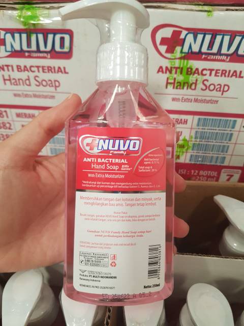 Nuvo Hand Soap 250ml pompa