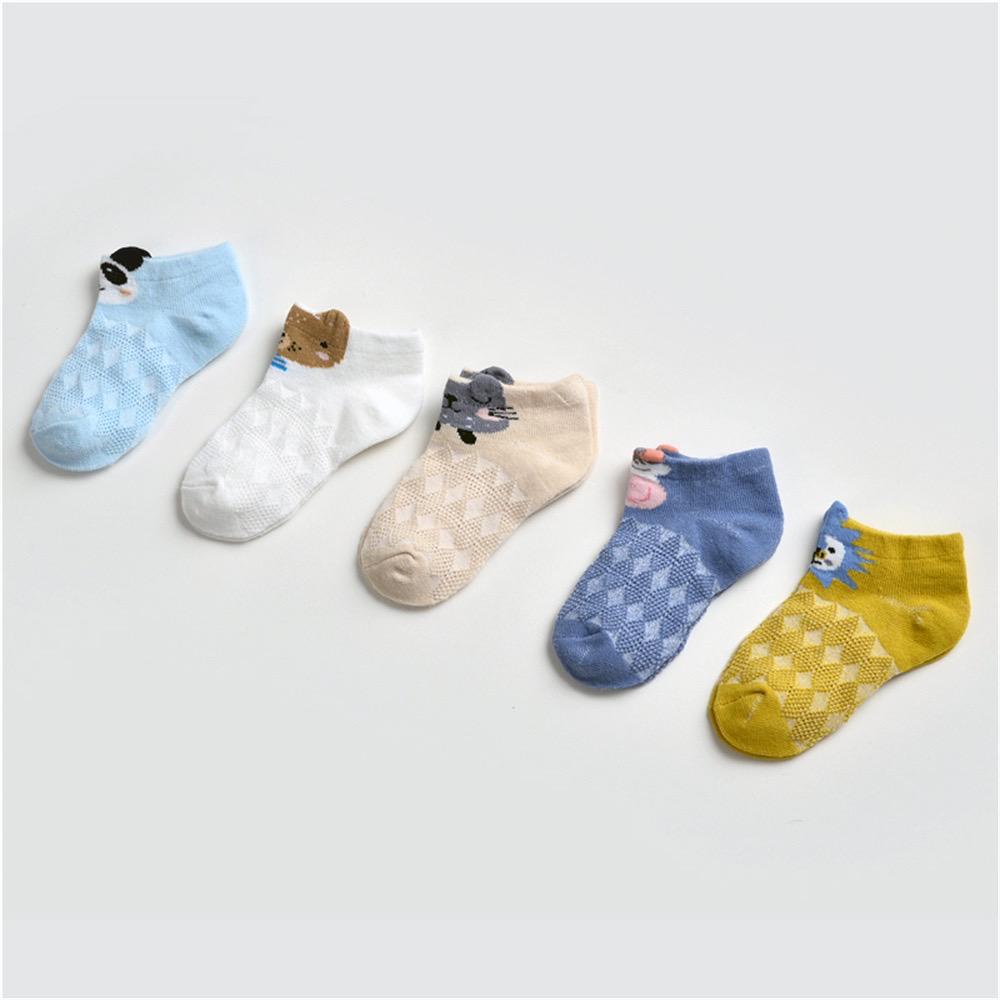 1234OS - Short Net Socks / Kaos Kaki Anak Bayi Anti Slip / Kaus Kaki Bayi 0-3 Tahun