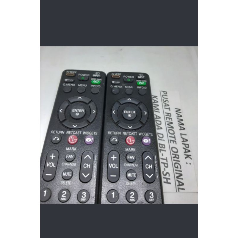 REMOTE REMOT TV LG LED LCD MKJ42519632 MKJ42519637 ORIGINAL ASLI