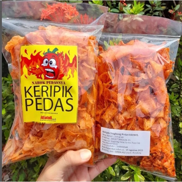 

KERIPIK SINGKONG PEDAS KRIWIL