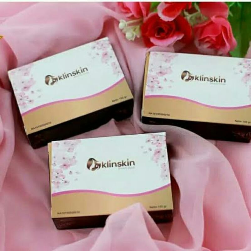 Sabun Pemutih Badan / Klinskin Beauty Soap / Sabun Kecantikan Pembersih Alami