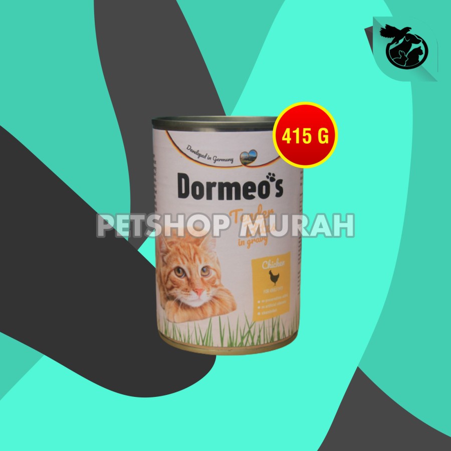 Makanan Basah Kucing Kaleng Cat Wet Food Dormeos 415gram