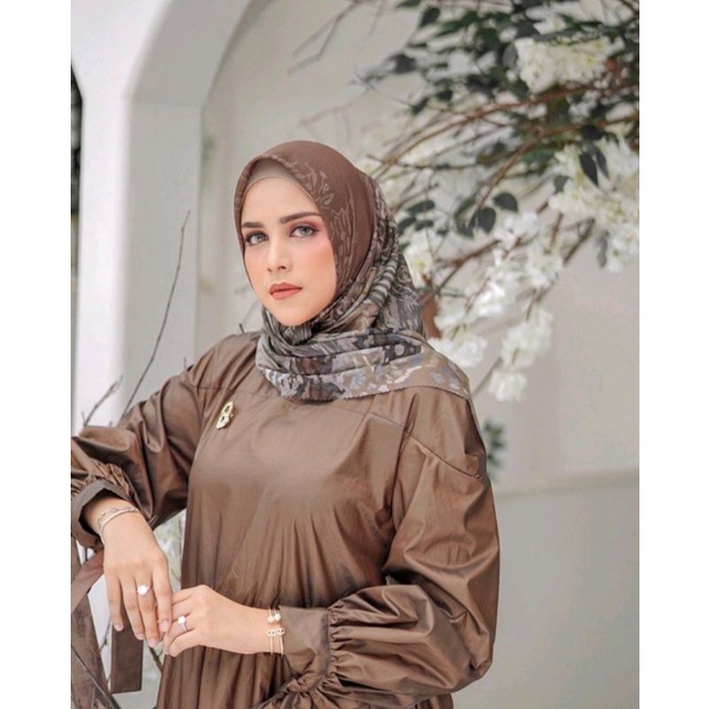 Preloved Buttonscarves Farsha in Rustic Brown