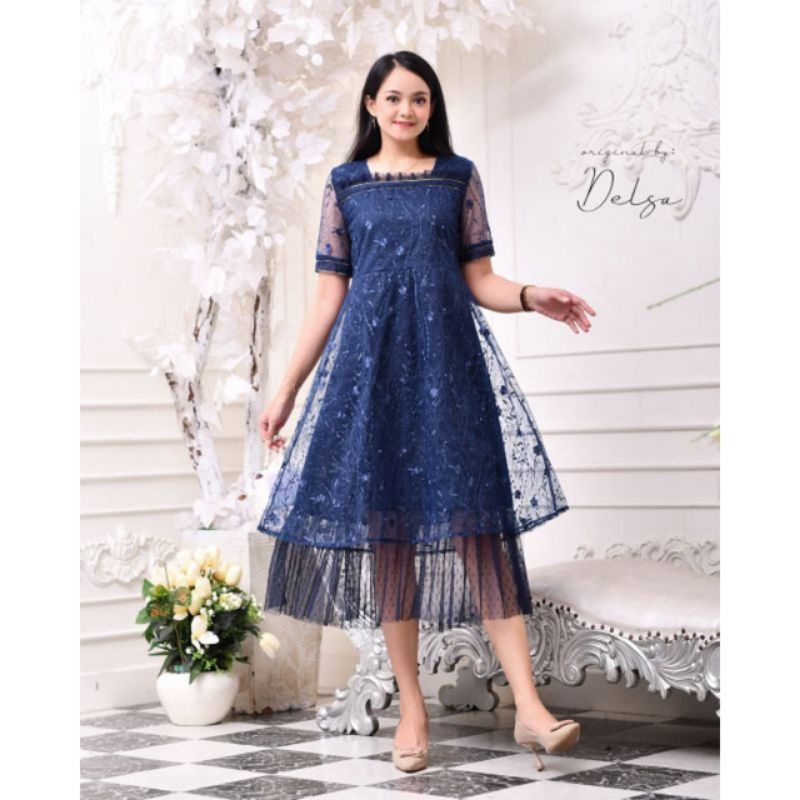 BISA COD!!DRESS NATAL WANITA TERBARU DRESS PESTA WANITA