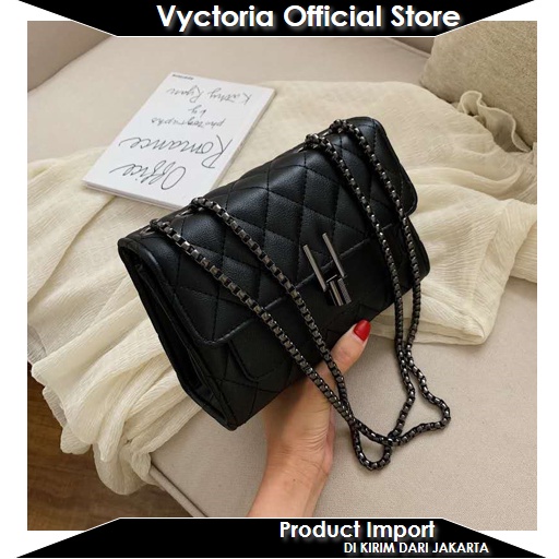 (COD) Vyctoria VOS5166 Tas Selempang Wanita Import Handbag Promo EL5166 JT2644 BQ3009 CR7223 LT1666 2644 3009 1666 7223 5166