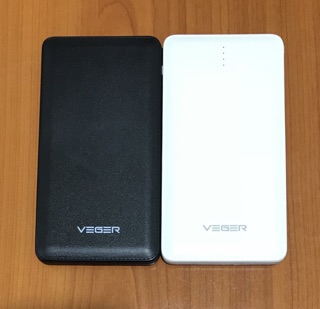 Power Bank VEGER 20000mAh V80 Slim cable Garansi 1 Tahun