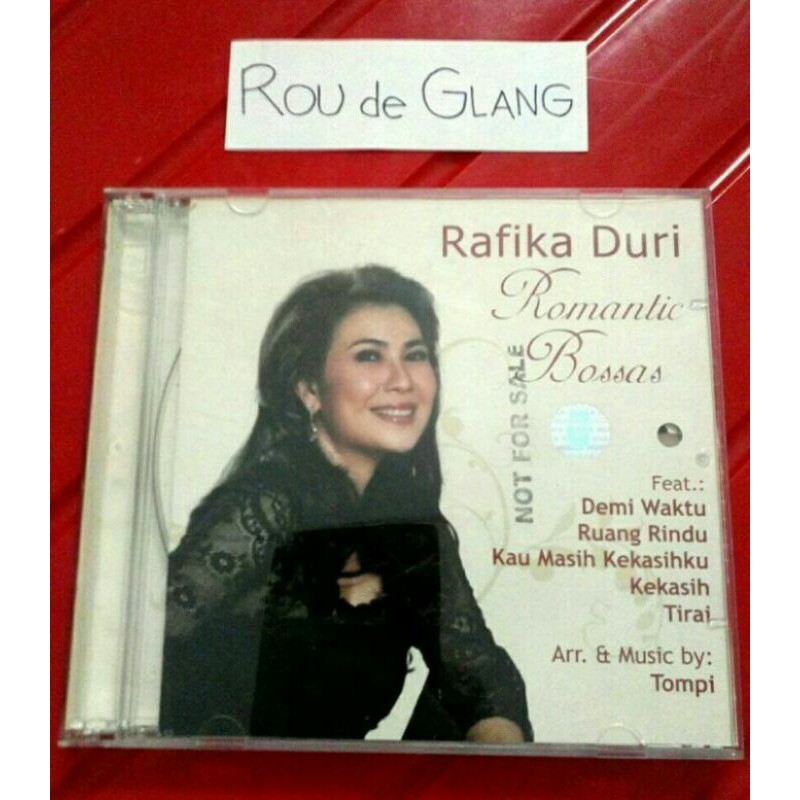 CD Rafika Duri album Romantic Bossas pop jazz swing solo musik kaset