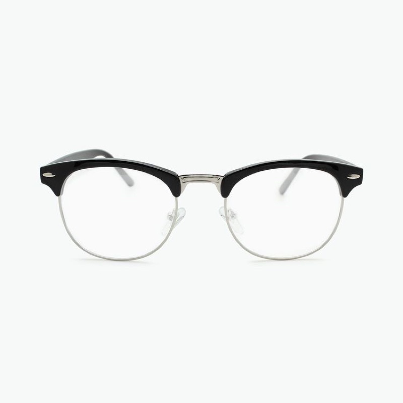 Kacamata belanjaduyu - Frame CLUBMASTER CLEAR- Checkout frame & lensa untuk request minus - silinder
