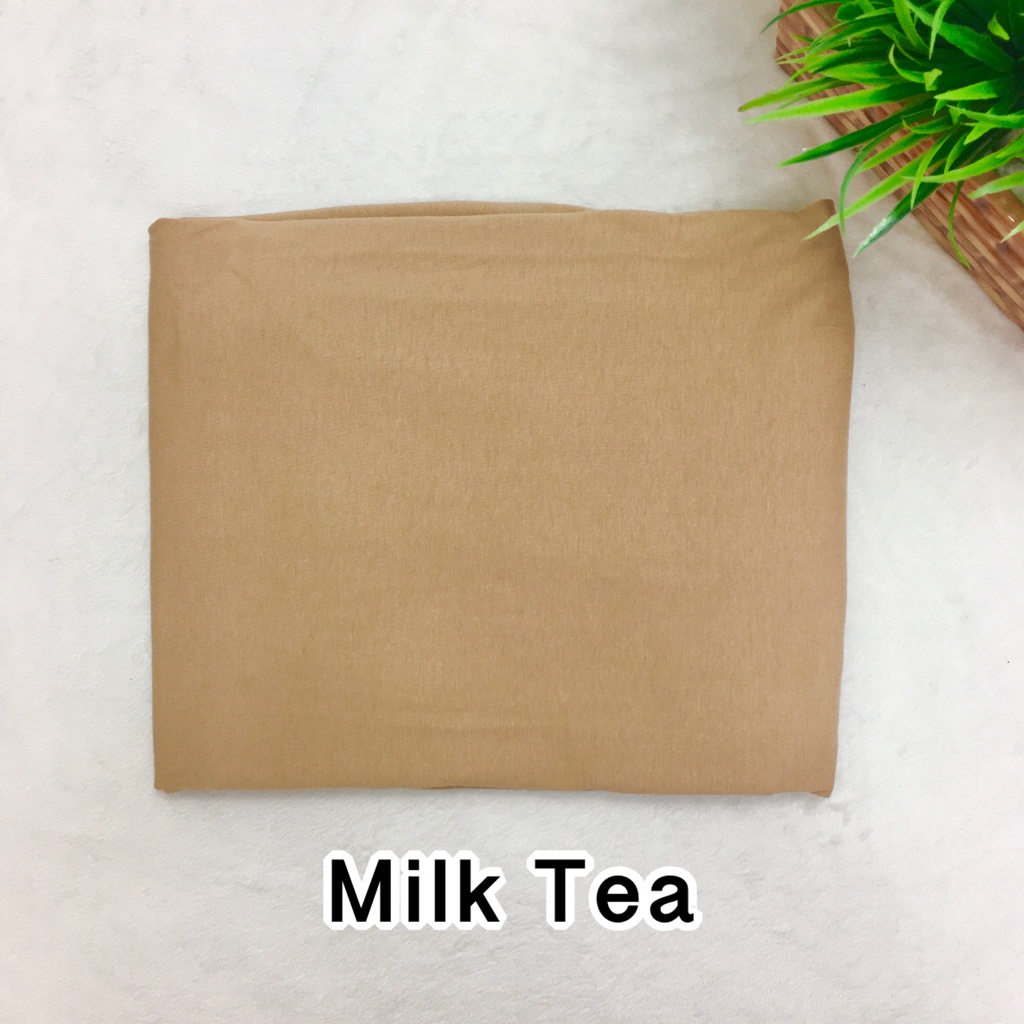 Lingerie Katun Vivienne Baju Tidur Sleepwear Adem by Gerai Cantik Official Store-Milk Tea