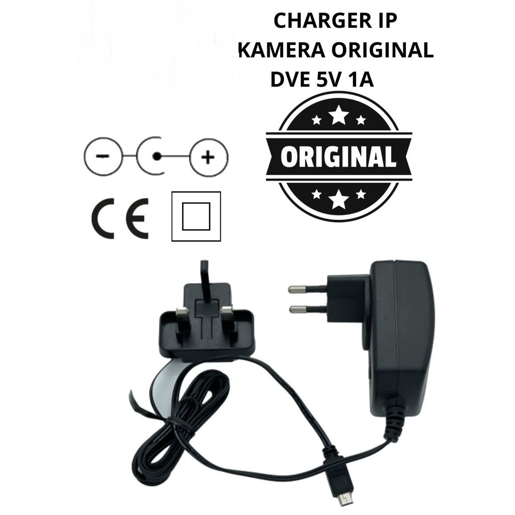 ADAPTOR SWITCHING POWER 5V 1A DVE ORIGINAL JACK MINI USB MUSIK BOX MP3 MP4 player