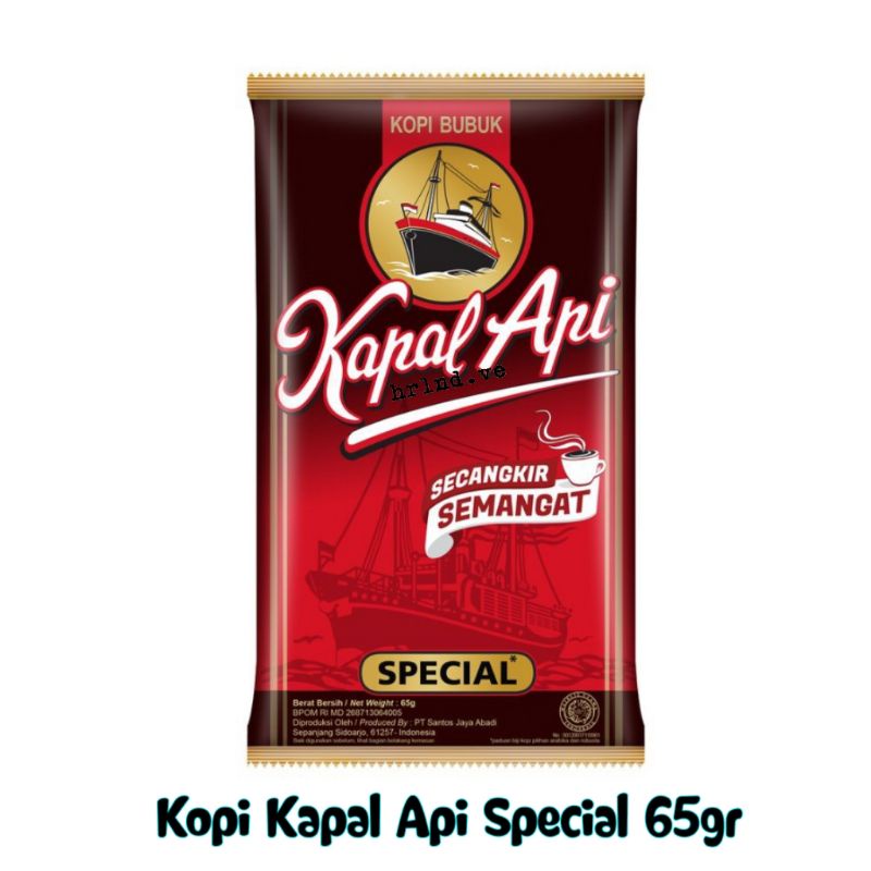 

Kopi Kapal Api Special 65gr