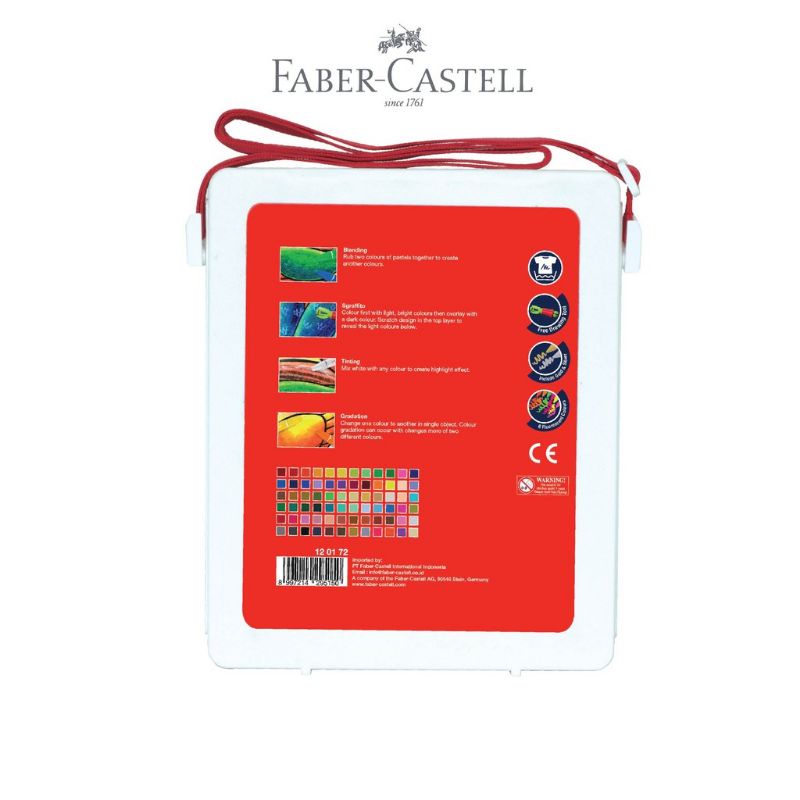 

YUH Crayon 72 Warna Faber Castell / Oil Pastel Faber Castell 72 Warna
