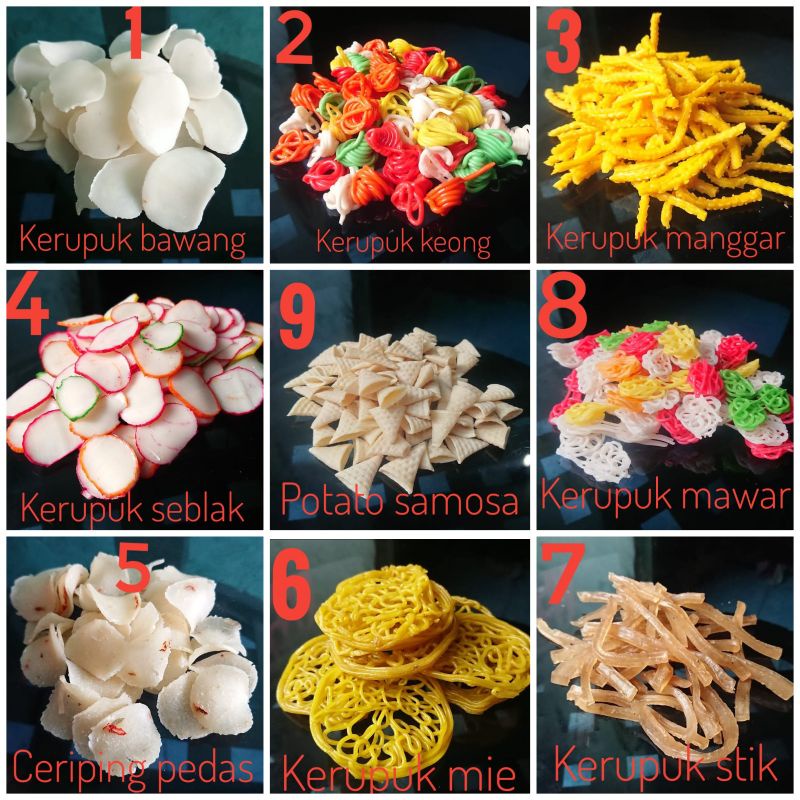 

Aneka Kerupuk Mentah TERMURAH