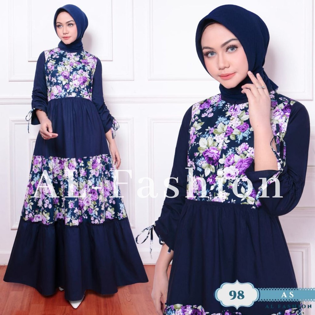 dress wanita ABA agen baju official - ASMIRA ( DAPAT BAJU AJA ) - - wanita - muslim - wanita - dress