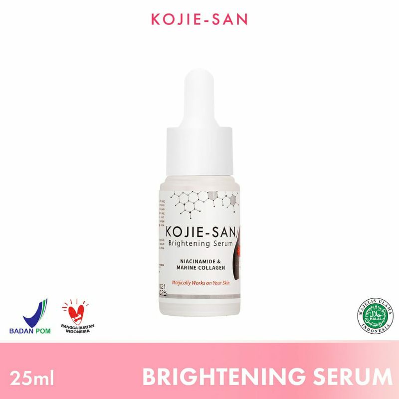 KOJIE SAN SERUM BRIGHTENING NIACINAMIDE &amp; MARINE COLLAGEN 25ML [BPOM]