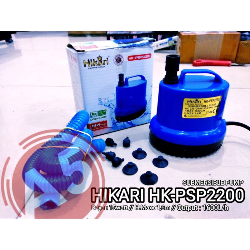 PROMO POMPA KOLAM AQUARIUM HIKARI HK PSP 2200