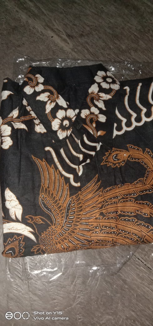 Maura Couple - Sania Ruffle Batik Couple Ori Ndoro Jowi Dnt Garansi