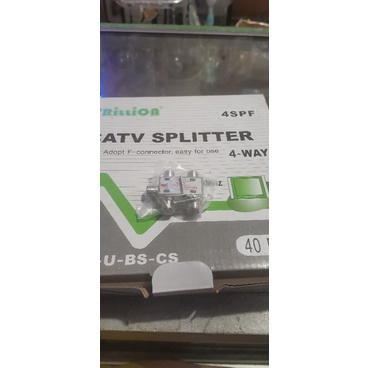 Splitter Trillion 4 way 4SPF Frekuensi 5-1000Mhz