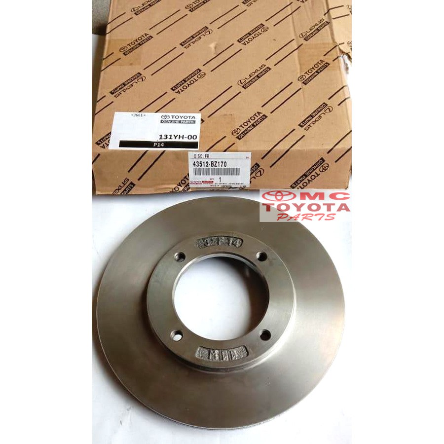 Disc Disk Brake / Piringan Cakram Rem Depan Avanza Xenia 43512-BZ170