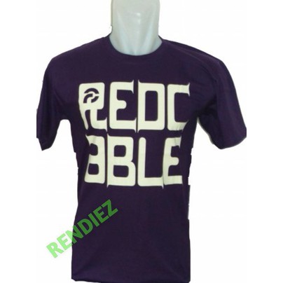 Kaos/T shirt/Tshirt Red Cable ( Black )