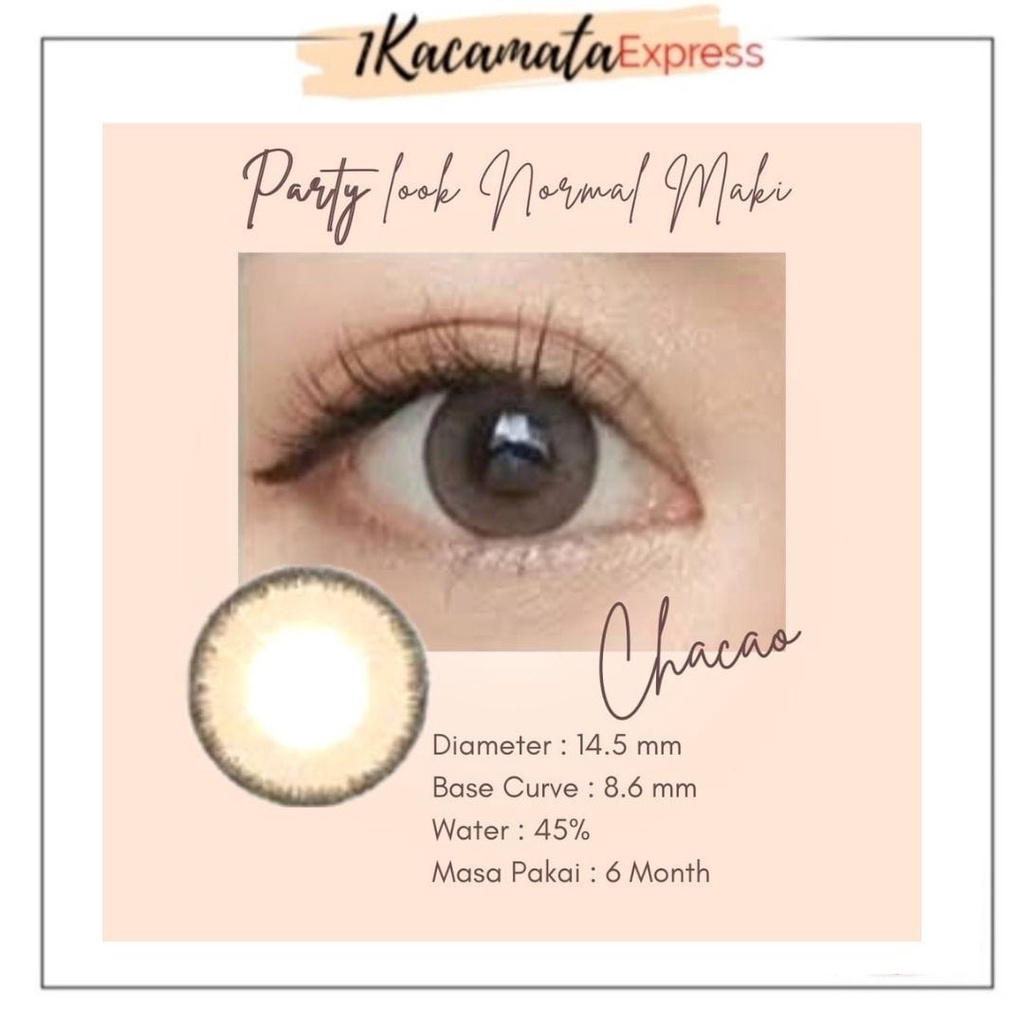 SOFTLENS WARNA NORMAL PARTY LOOK MAKI