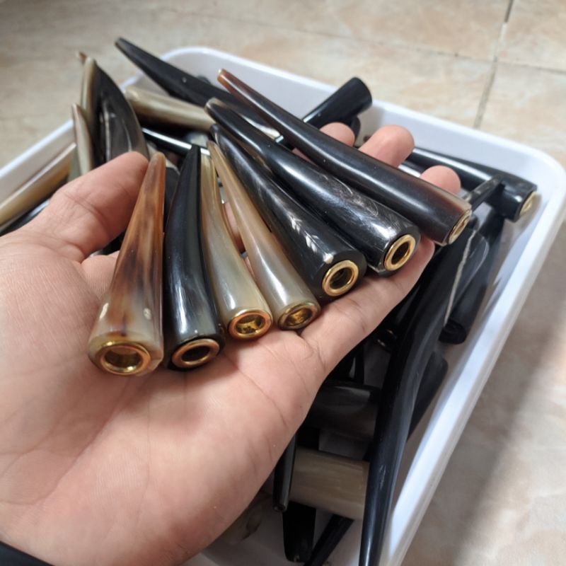 once pipa rokok tanduk kerbau variasi