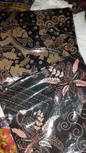 Batik Sogan Halus Batik Pekalongan Mix Brokat Cord Cantik