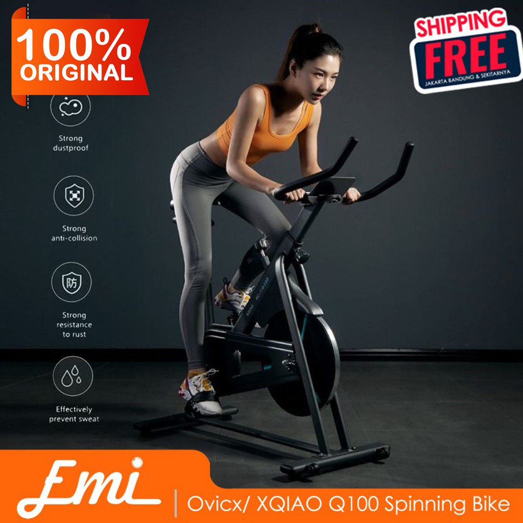 OVICX/ XQIAO Q100 Spinning Bike Sepeda Statis Fitness Gym Q200X