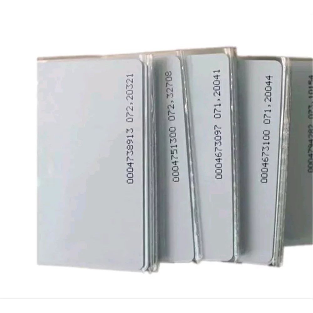 

Termurah kartu rfid 125khz - rfid card - kartu proximity tipis - id card blank access control