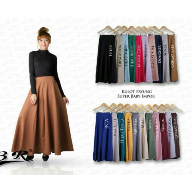 KULOT PANJANG PAYUNG WANITA MURAH