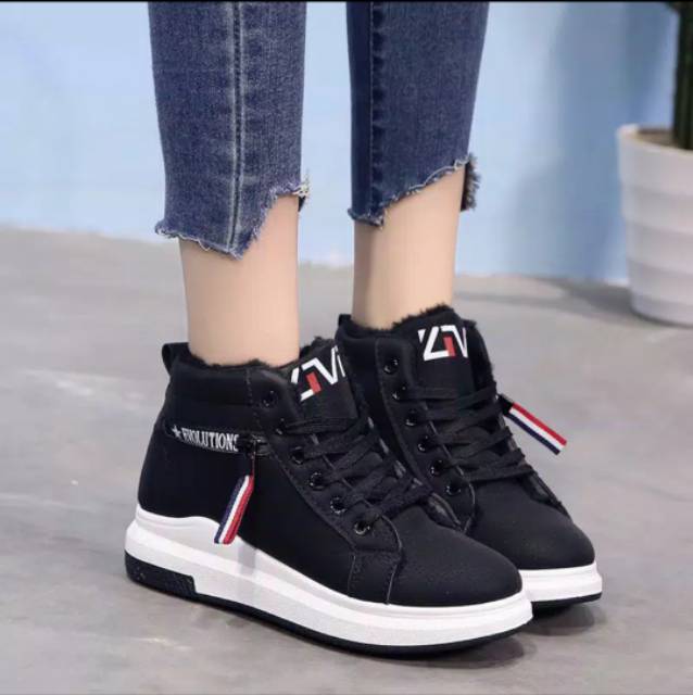 TmO - 8.8 Sale sepatu wanita sneakers fashion boots Zivi korean style