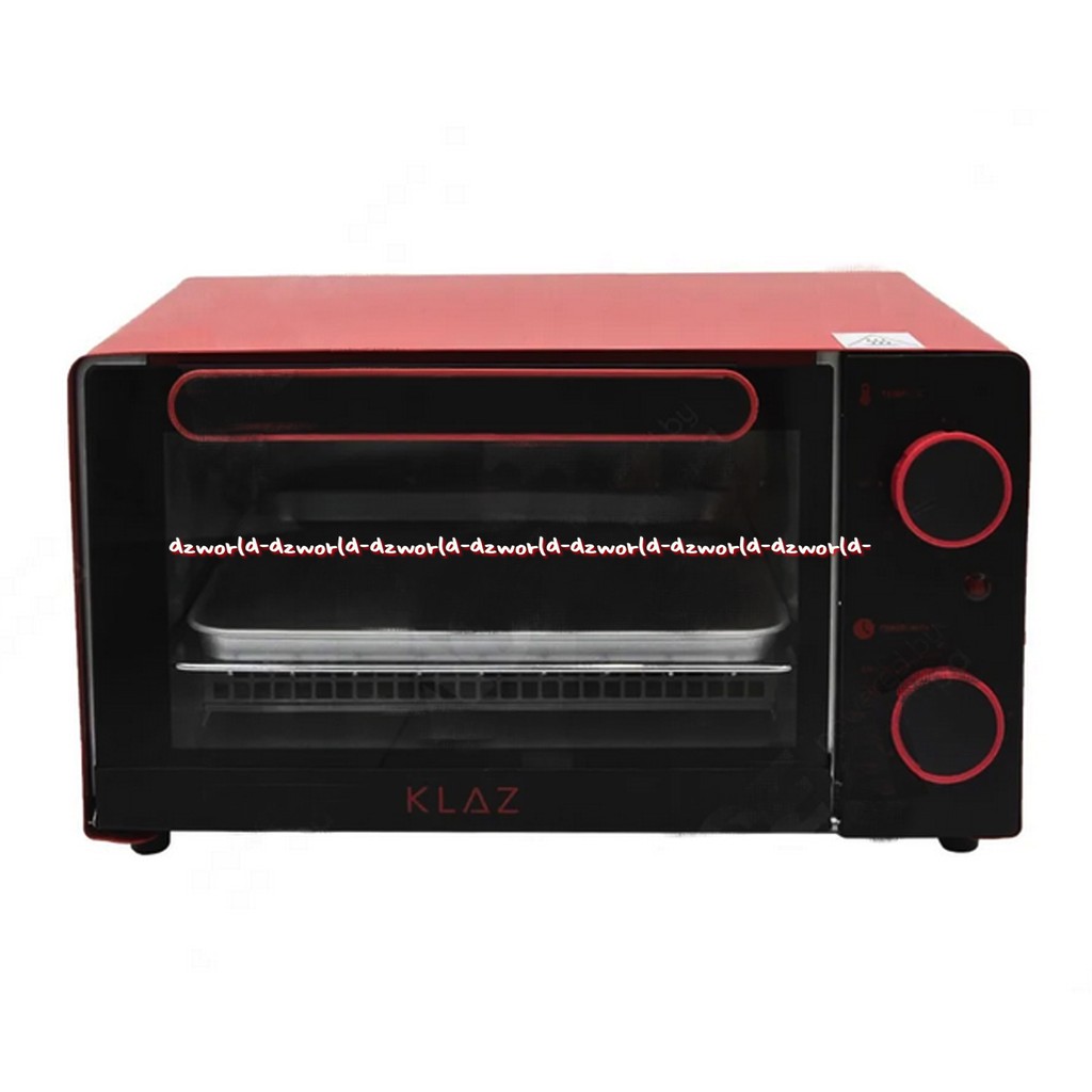 Klaz Oven Toaster Red Alat Pemanggang Oven Merah 9L