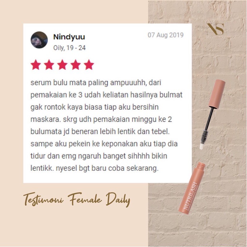 [BARU] NUTRILASH NUTRISHE KEMASAN BARU MASCARA JAKARTA PENUMBUH ALIS BULUMATA AMPUH BPOM AMAN HALAL