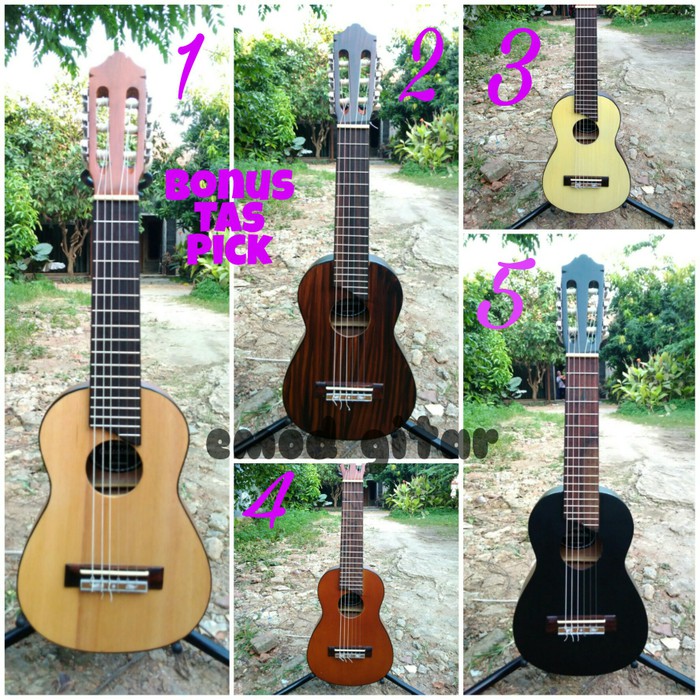 TERGREGET  guitalele / gitar lele / gitar mini / gitar akustik NK09