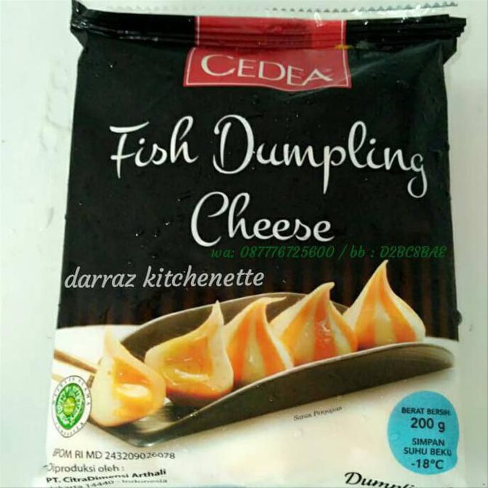 

CEDEA FISH DUMPLING CHEESE 200gr