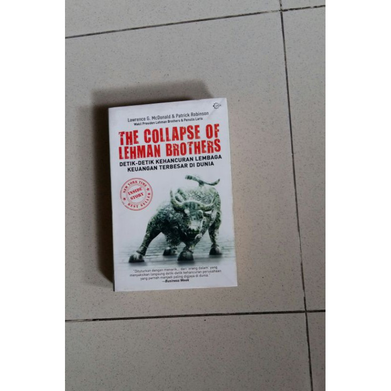 Buku The Collapse Of Lehman Brother - Lawrence G.McDonald