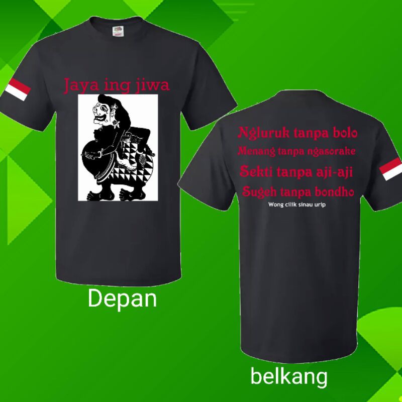 kaos kejawen/kaos semar/kaos jawa/kaos pria/kaos distro