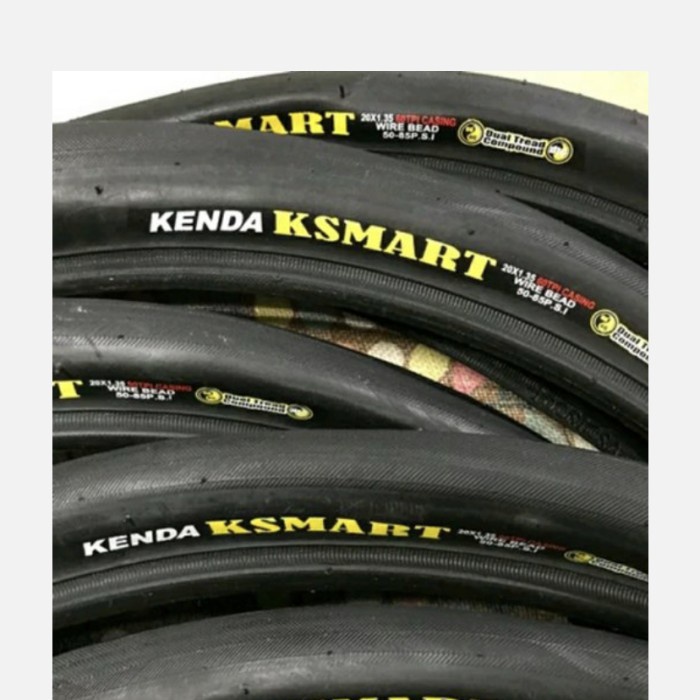 Ban luar Kenda KSMART 20x1,35 atau 406-20 inch murni sepeda lipat