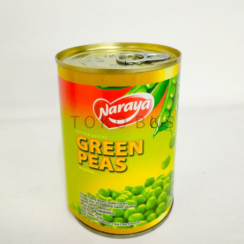 

NARAYA GREEN PEAS CANNED 400G