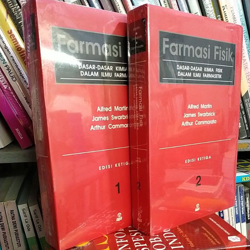 Jual Satu Set Buku 1&2 Farmasi Fisik Dasar Dasar Kimia Fisik Dalam Ilmu ...